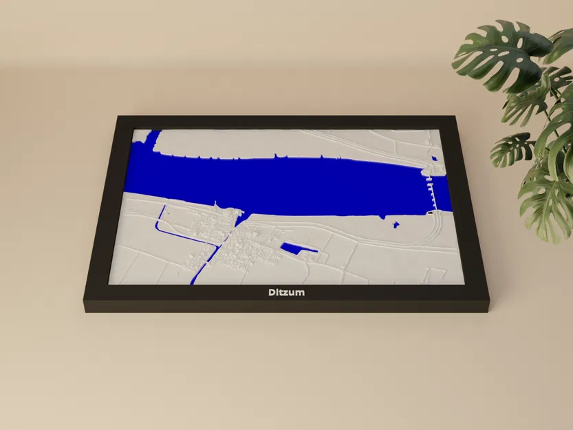 Ditzum, Đức - Mô hình 3D thu nhỏ - Image 2