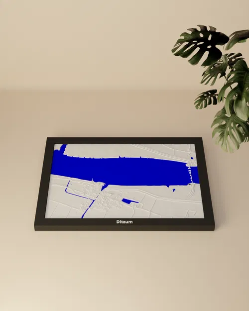 Ditzum, Đức - Mô hình 3D thu nhỏ - Image 3