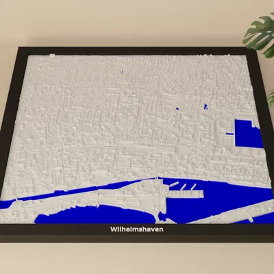 Wilhelmshaven, Đức - Bản thu nhỏ 3D