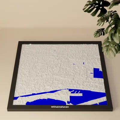 Wilhelmshaven, Đức - Bản thu nhỏ 3D