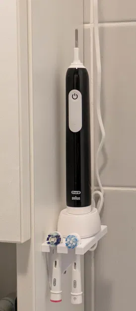 Giá treo đế sạc Oral‑B và kẹp bàn chải đánh răng - Image 1