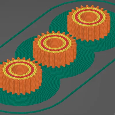 Bánh răng thay thế 23 răng cho tua vít Black And Decker BCF