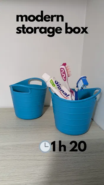 Hộp lưu trữ hiện đại (moderne storage box) - Image 1