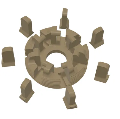 Flower Box – Hộp hoa xoay mở (twist-open) tùy biến