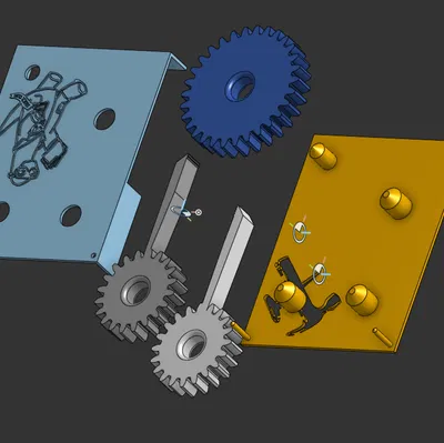 Gripper – Kẹp giữ đồ bằng bánh răng