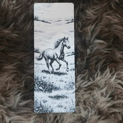 Bookmark Ngựa Đang Chạy (Running Horse Bookmark)