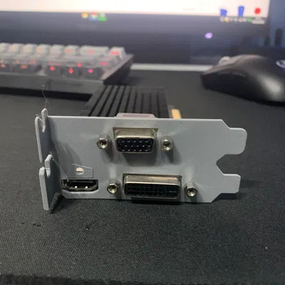 Back plate GT 710 low profile