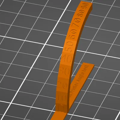 Bài Test Góc In 3D (3D Printer Angle Test)