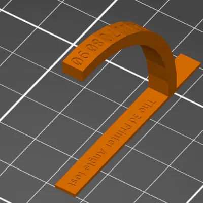 Bài Test Góc In 3D (3D Printer Angle Test)