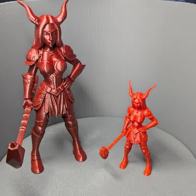 Nữ Quỷ Cầm Búa Tạ (Maul) | 100mm & 180mm