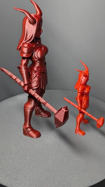 Nữ Quỷ Cầm Búa Tạ (Maul) | 100mm & 180mm - Image 4