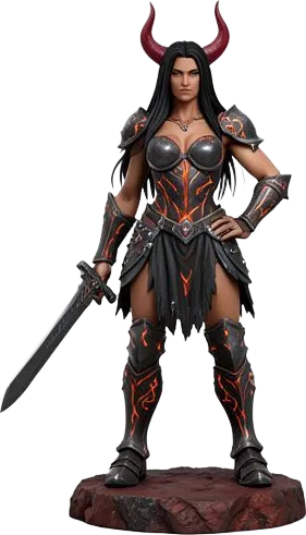 Nữ Quỷ Cầm Búa Tạ (Maul) | 100mm & 180mm - Image 10