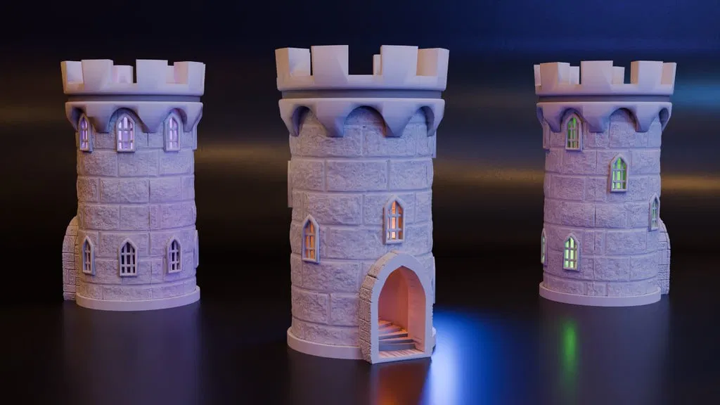 Tháp Đổ Xúc Xắc Không Cần Support V2 (DND / TTRPG) - Image 2