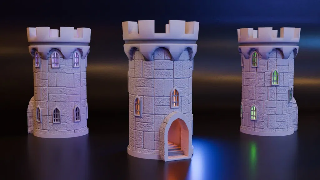 Tháp Đổ Xúc Xắc Không Cần Support V2 (DND / TTRPG) - Image 3