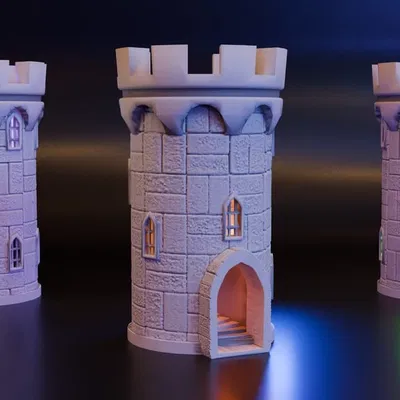 Tháp Đổ Xúc Xắc Không Cần Support V2 (DND / TTRPG)