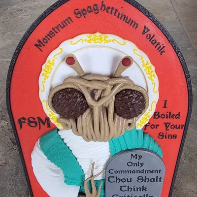Quái Vật Mì Ý Bay (Flying Spaghetti Monster) – bản nhiều mảnh