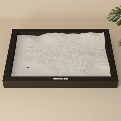 Gerolstein, Đức - Mô hình 3D Miniature