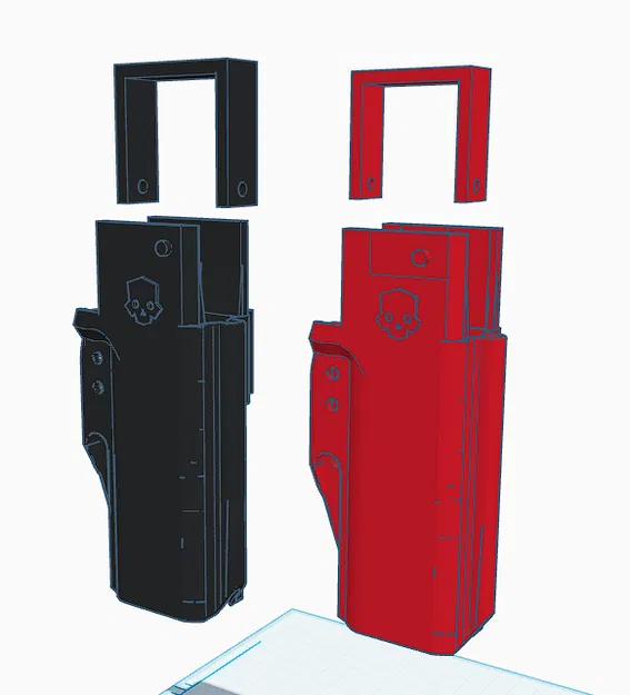 Bao súng có khóa (Gun Holster with Lock) - Image 1