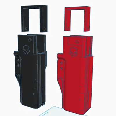 Bao súng có khóa (Gun Holster with Lock)