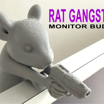 Rat Gangster Monitor Buddy – Bạn đồng hành cho màn hình