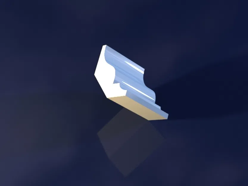 Cornice_Ls6zj – Mẫu 3D khuôn phào chỉ (Cornice) sẵn sàng 3D print - Image 2