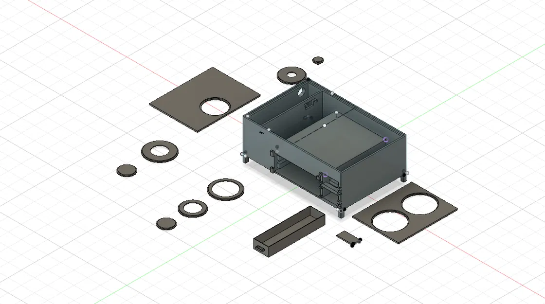 Mô hình bếp củi (wood burning stove model) - Image 1
