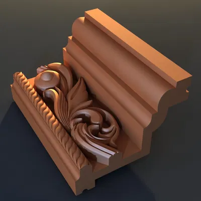 Cornice_teYh9 – Mẫu 3D khuôn Cornice phào/chỉ trang trí