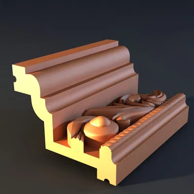 Cornice_teYh9 – Mẫu 3D khuôn Cornice phào/chỉ trang trí