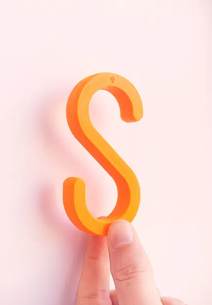 S-Hook - in nhanh & dễ - mét filament cuối - dùng thực tế - siêu bền - Image 1