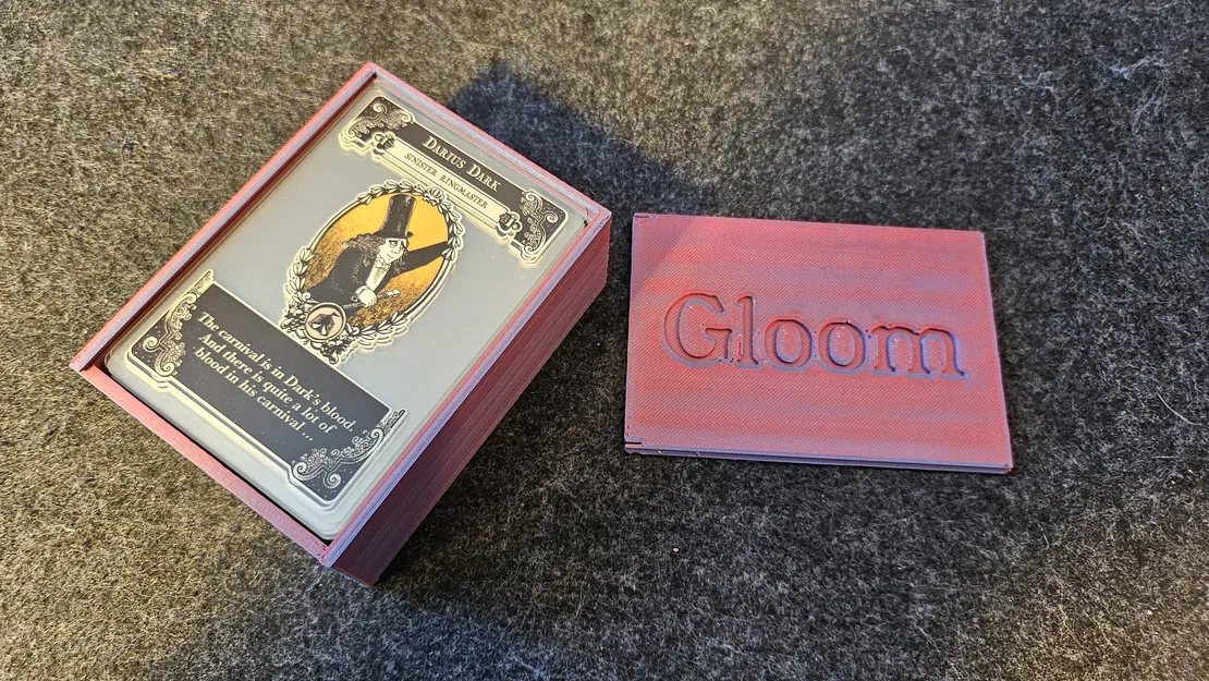 Hộp đựng bài cho Gloom Card Game (Deck Box) - Image 1