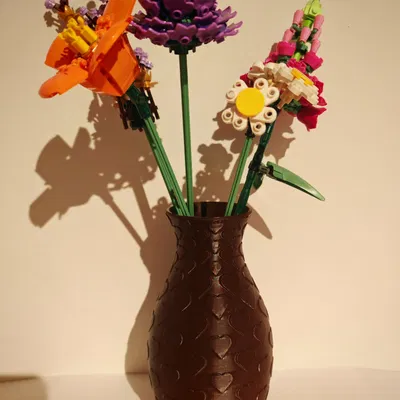 Bình hoa có trái tim (chống thấm nước)