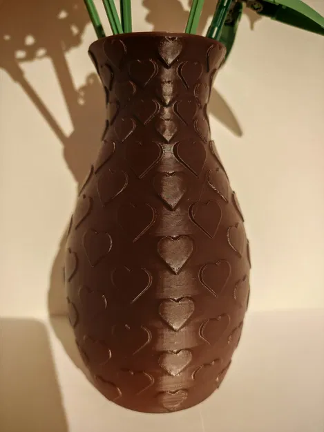 Bình hoa có trái tim (chống thấm nước) - Image 2