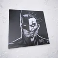 Batman vs Joker Split – Tranh tường AMS HueForge - Thumbnail 1