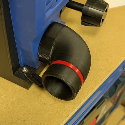 Adapter Scheppach BTS900 sang ống Click&Clean