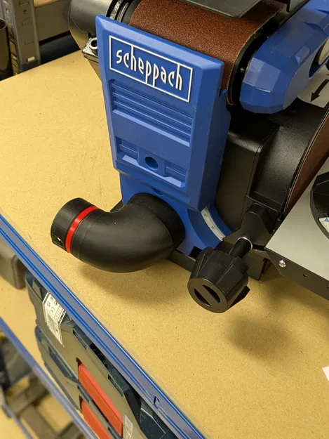 Adapter Scheppach BTS900 sang ống Click&Clean - Image 2