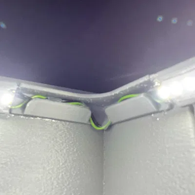 K1C Hinged Riser Tích Hợp LED Light Bars