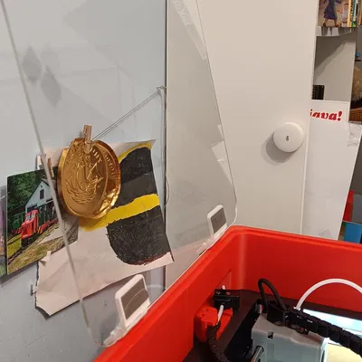 Bản lề nắp trên Enclosure cho Flashforge AD5M