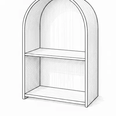 Tấm ốp góc bo cong (Curved corner panel)