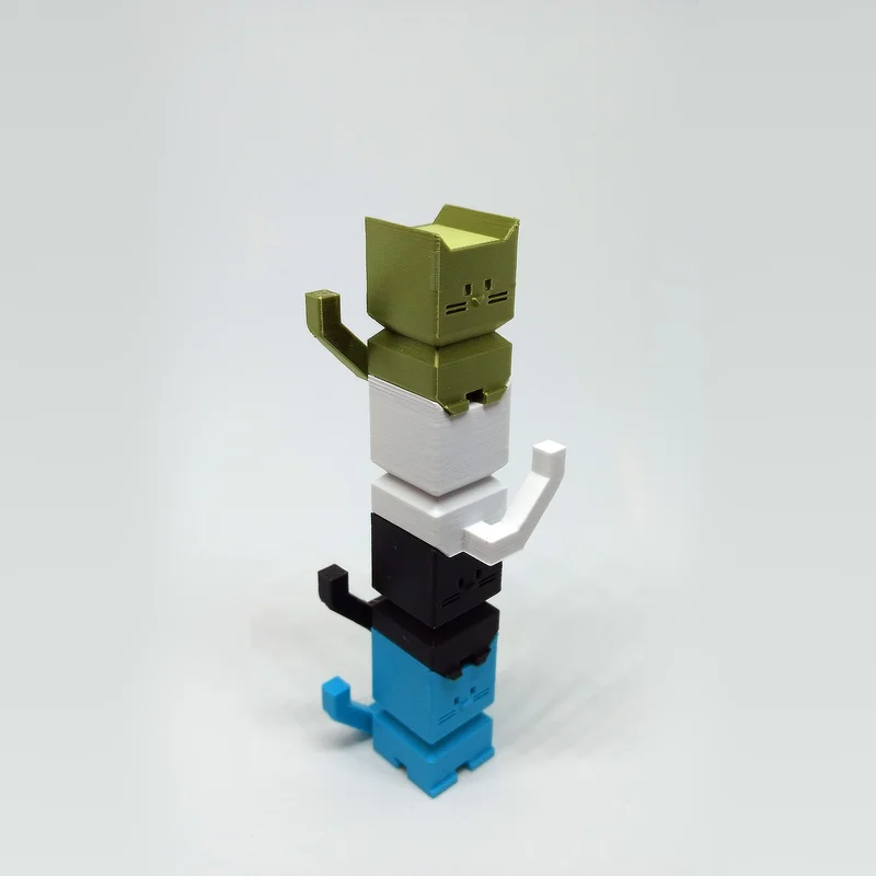 Stacktocat - Mèo Calibration Xếp Chồng (The Stackable Calibration Cat)