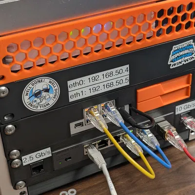 Miếng chêm rail 1U cho mini-rack 10-inch (dày 3.5mm)