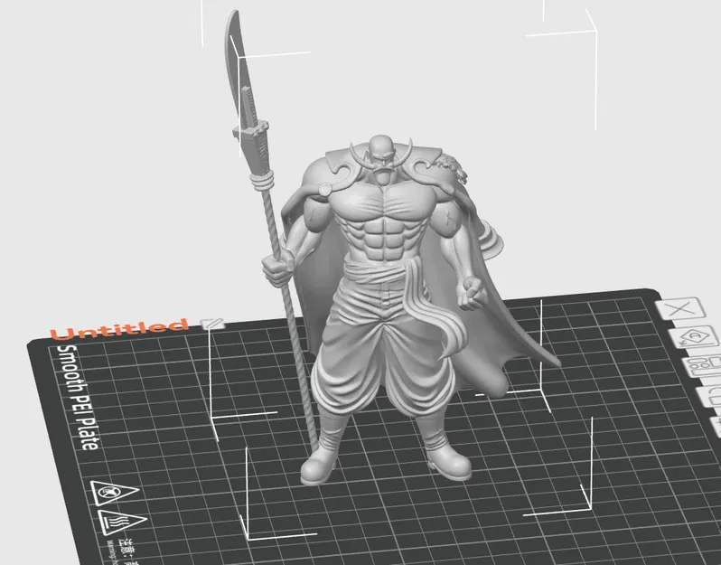 OnePiece Whitebeard (Edward Newgate) - Mô hình 3D - Image 2