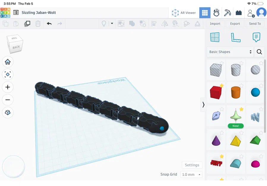 Rắn (Snake) dẻo uốn cong - Image 1