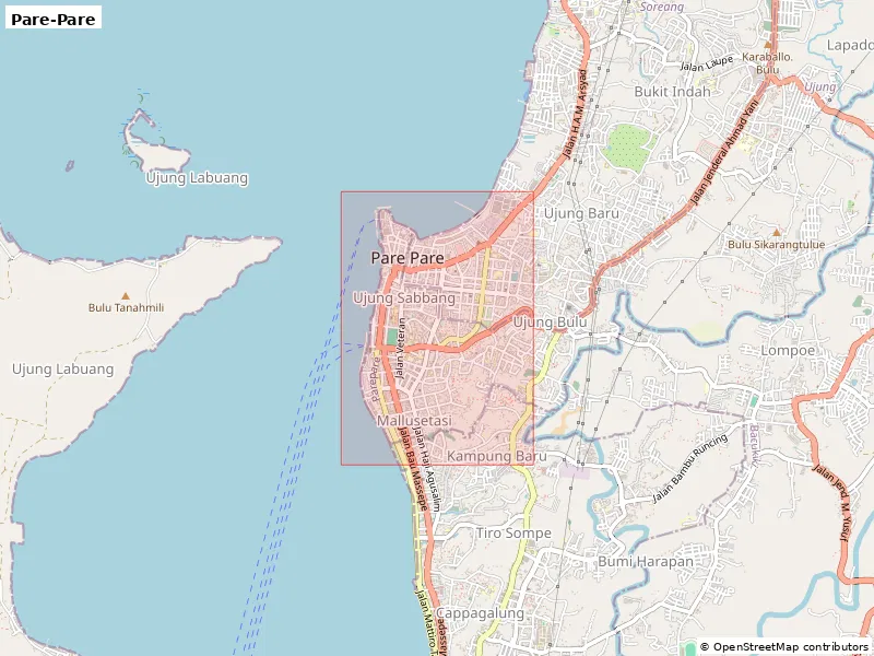 Pare-Pare, Indonesia - 3D Miniature (Mô hình địa hình in 3D) - Image 8