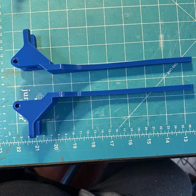 Bản lề 270° cho Elegoo Centauri Carbon (mod) cho spacer panel 7.5mm + relief dây