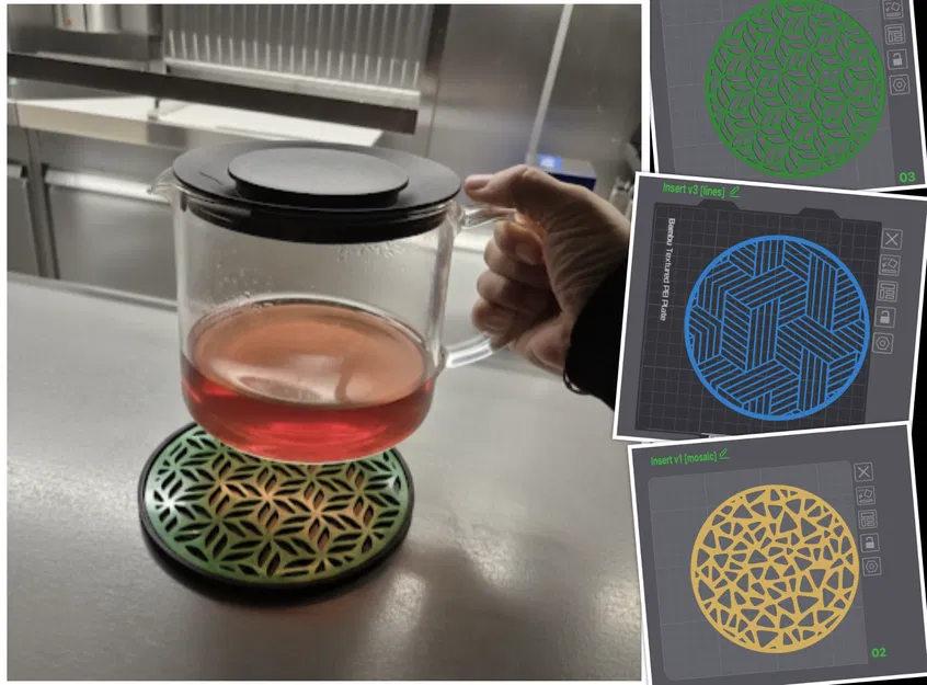 Đế hứng nước RIKLIG [1.5l] cho ấm trà (Teapot Drip Coaster) - Image 1