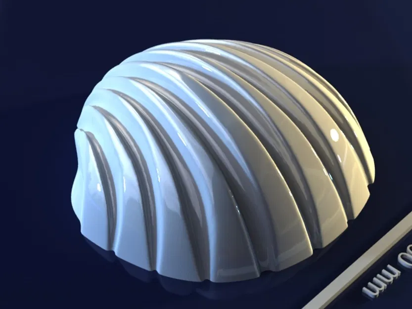 Sea shell_6x3vh – Model 3D khuôn vỏ sò - Image 2