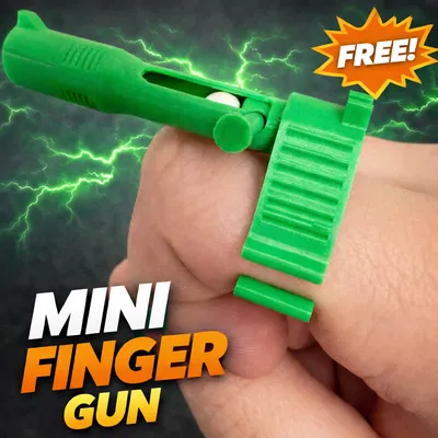 Mini Finger Gun – Súng bắn BB 6mm gắn ngón tay