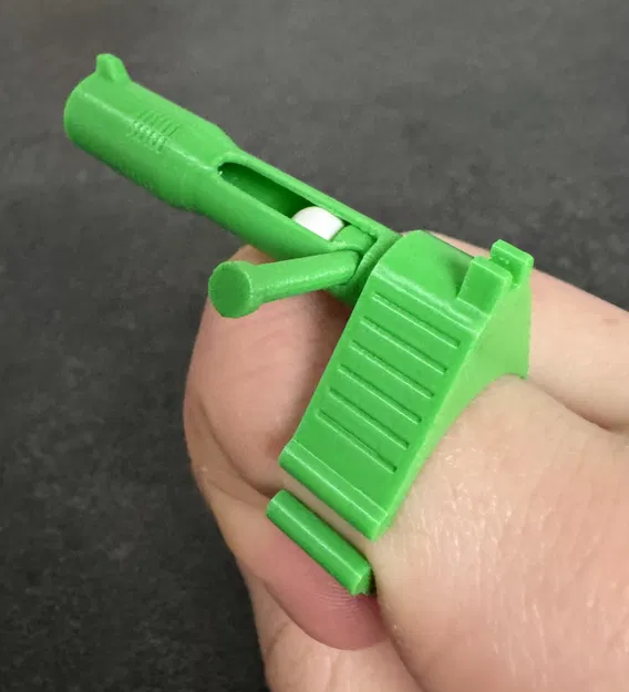 Mini Finger Gun – Súng bắn BB 6mm gắn ngón tay - Image 2