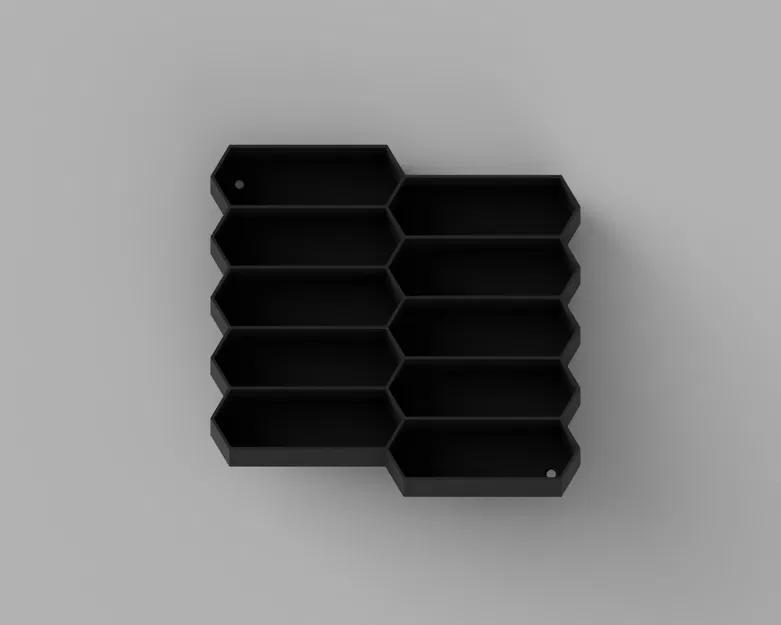 Kệ Gắn Tường Lục Giác Trưng Bày Hot Wheels - Image 1