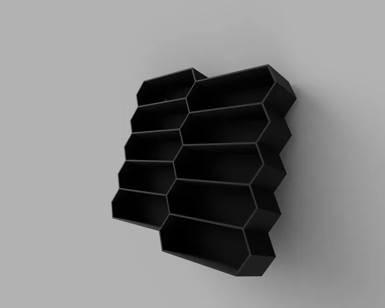 Kệ Gắn Tường Lục Giác Trưng Bày Hot Wheels - Image 2